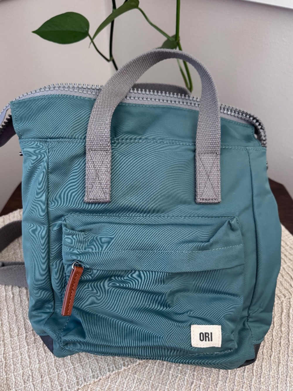 ORI Bantry Small Backpack in Sage  Green